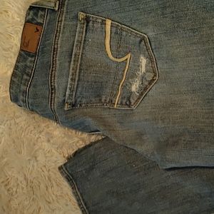 American eagle stretch skinny jeans